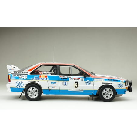 Sun Star 1/18 Audi quattro A2, Rallye WM, Marlboro Rally Argentina,1984, Ellesse, No.3, J.Recalde/J.Del Buono