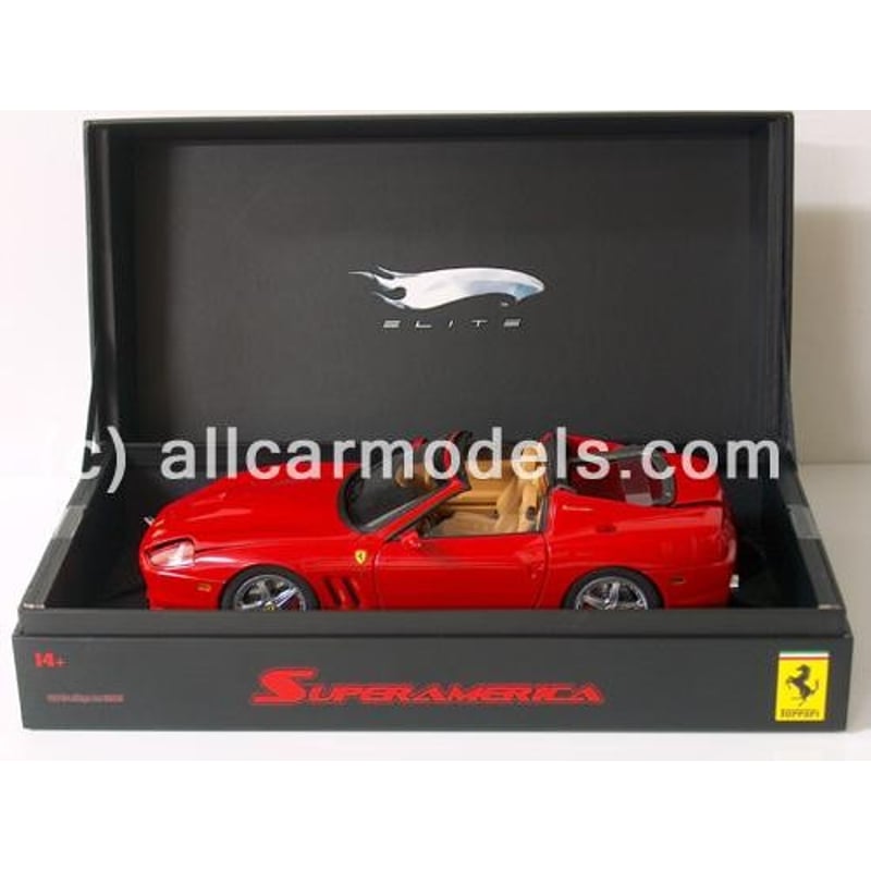 Mattel/Hothweels Super Elite 1/18 Ferrari Superamerica (575M Maranello) 2005