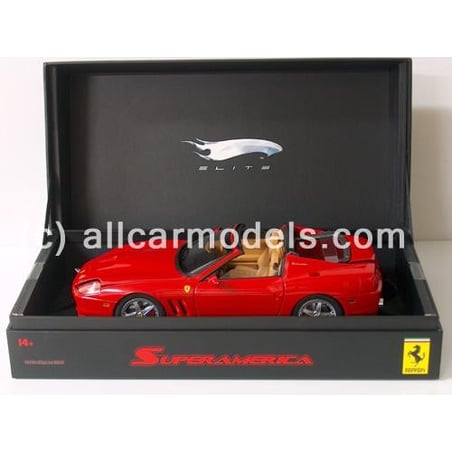 Mattel/Hothweels Super Elite 1/18 Ferrari Superamerica (575M Maranello) 2005