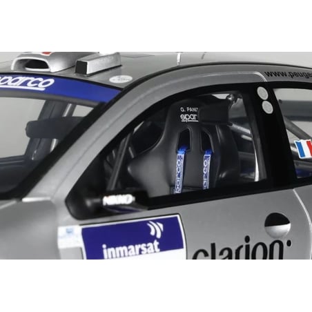 Otto Mobile 1/18 Peugeot 206 WRC Tour de Corse 2002