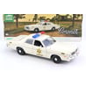 Greenlight 1/18 Dodge Coronet Police Car from the Dukes of Hazzard, Sheriff Rosco Purvis Coltrane 1975