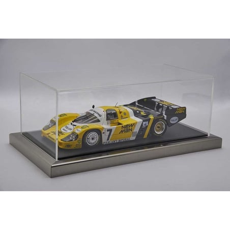 Atlantic Case 1/18 Premium Deluxe Acrylic Display Case with Carbon Fiber effect base