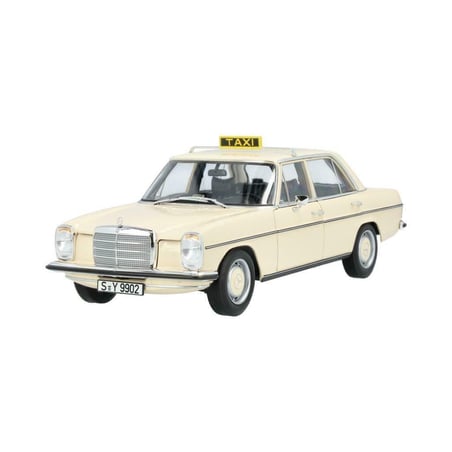 Norev Dealer Pack 1/18 Mercedes Benz 200 (W115) Taxi 1968