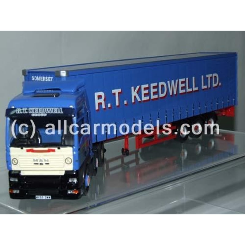 Corgi 1/50 MAN TGA Curtainside R.T. Keedwell Ltd
