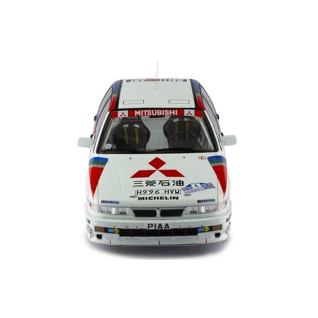IXO 1/18 Mitsubishi Galant VR-4 No.3 2nd RAC Rallye 1990 Ari Vatanen/Bruno Berglund