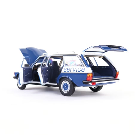 Mercedes Benz Dealer Pack Norev 1/18 Mercedes Benz E Class 200TE (S123) SW Servicewagen 1980