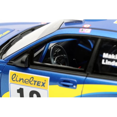 Otto Mobile 1/18 Subaru Impreza WRC (night version) No.10, Winner Rally Monte Carlo 2002 T.Makinen/K.Lindstrom