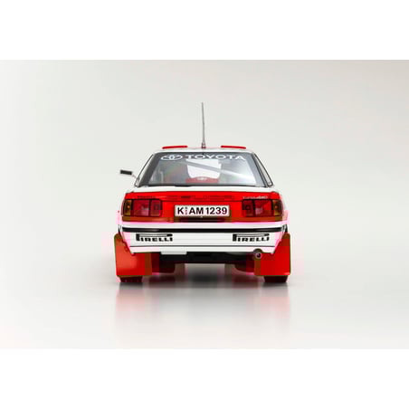 Kyosho 1/18 Toyota Celica GT-Four ST-165 Team Toyota, No.2, Night Race, Winner Monte Carlo, Carlos Sainz/Luis Moya, 1991