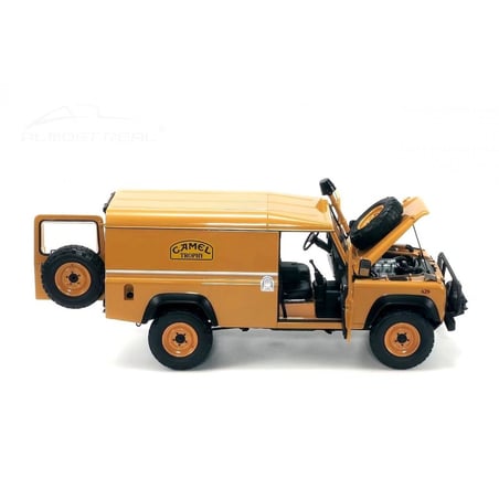 Almost Real 1/18 Land Rover Defender 110 "Camel Trophy" Support Unit Borneo 1985