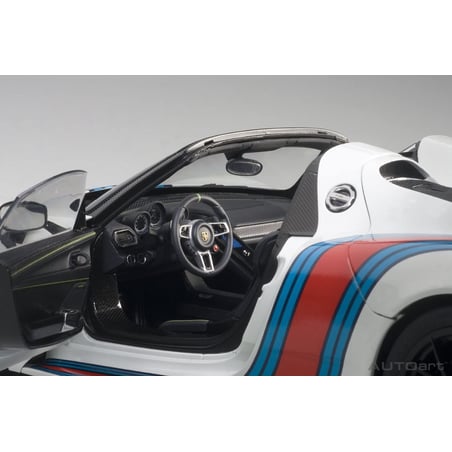 Autoart 1/18 Porsche 918 Spyder Martini Livery No.15