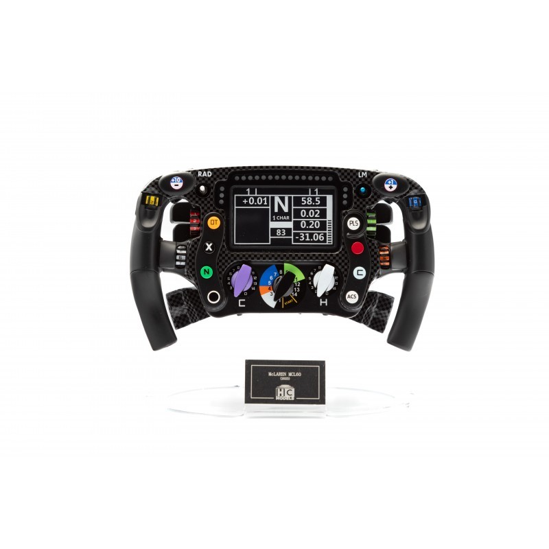HC Models 1/2  McLaren MCL60 F1 Steering wheel 2023 Norris No.4 & Piastri No.81