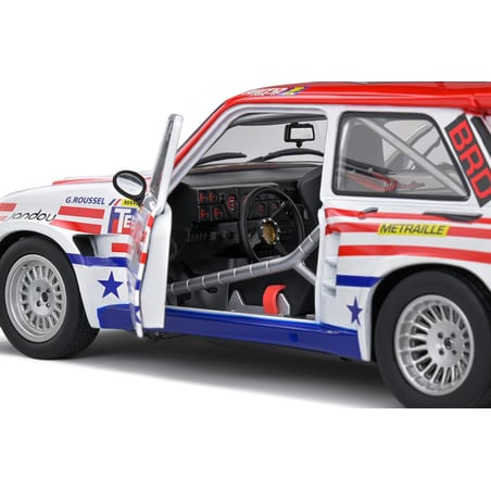 Solido 1/18 Renault 5 MAXI Rally Cross 1987 No.6 G. Roussel