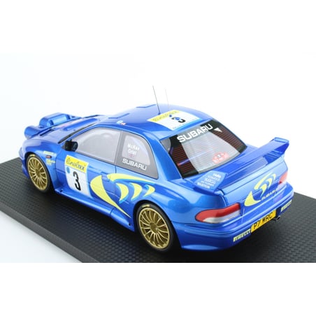 1/18 Subaru Impreza S4 WRC MC Rally 1998 3rd Place Colin McRae/ Nicky Grist
