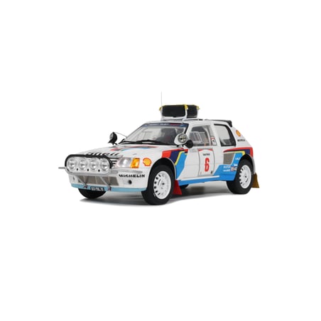 Otto Mobile 1/18 Peugeot 205 T16 Rally Safari 1985