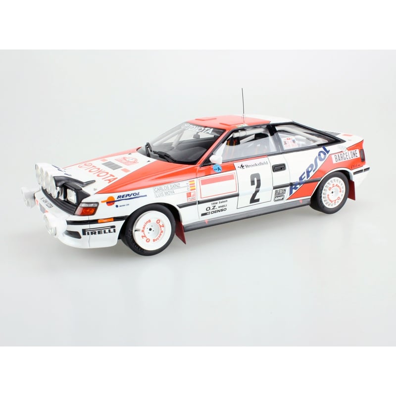 TopMarques 1/18 Toyota Celica St 165 Monaco Winner 1991 No.2 Carlos Sainz / Luis Moya