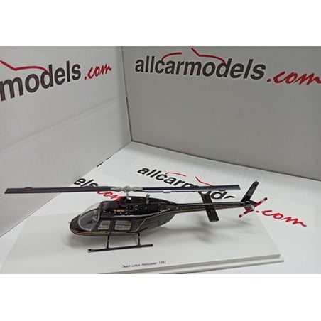 1/43 Bell 206B Jet Ranger II  Team Lotus Helicopter 1982, Colin Chapman