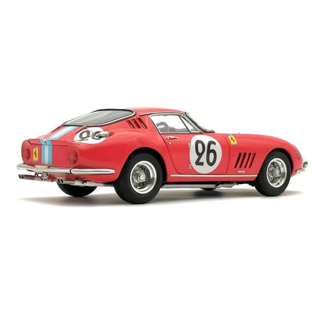 CMC 1/18 Ferrari 275 GTB/C No.26 24H France 1966, Biscaldi/De Bourbon-Parme