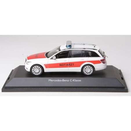 Schuco 1/43 Mercedes C Class T Model (S204) Notarzt Emergency Services 2008