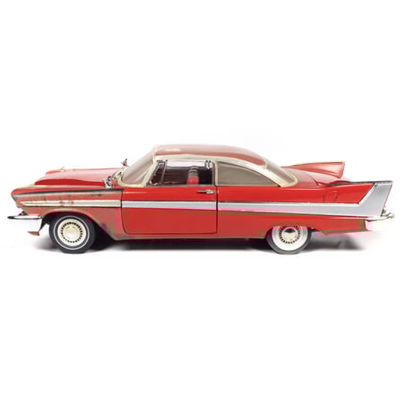 Autoworld 1/18 Plymouth Fury CHRISTINE Partially Restored 1958
