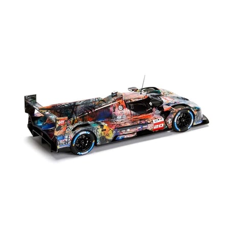 BMW Art Car Julie Mehretu 1/18 BMW M Hybrid V8 Turbo Team WRT No.20 24hrs Le Mans 2024 Sheldon V.D.Linde/Rene Rast Robin Frijns