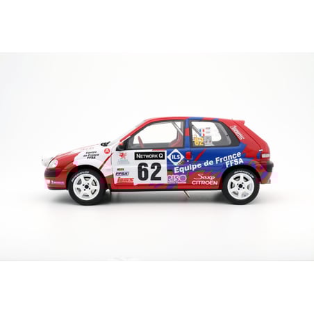 Otto Mobile 1/18 Citroën Saxo VTS (night version) No.62 Rally RAC Lombard 2000 S.Loeb/D.Elena