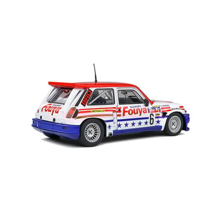 Solido 1/18 Renault 5 MAXI Rally Cross 1987 No.6 G. Roussel