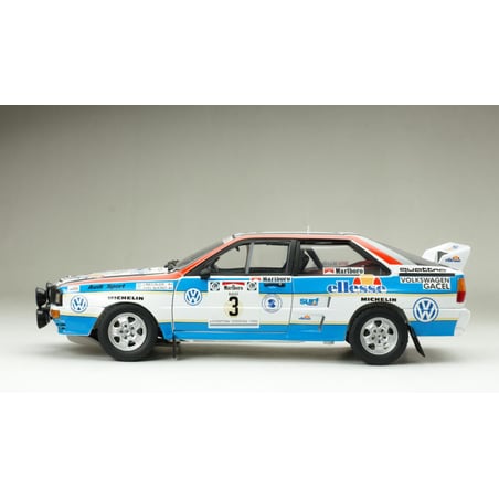 Sun Star 1/18 Audi quattro A2, Rallye WM, Marlboro Rally Argentina,1984, Ellesse, No.3, J.Recalde/J.Del Buono
