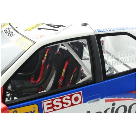 Otto Mobile 1/12 Peugeot 306 Maxi Rallye 1998 No.14 Clarion F. Delecour/ D Grataloup