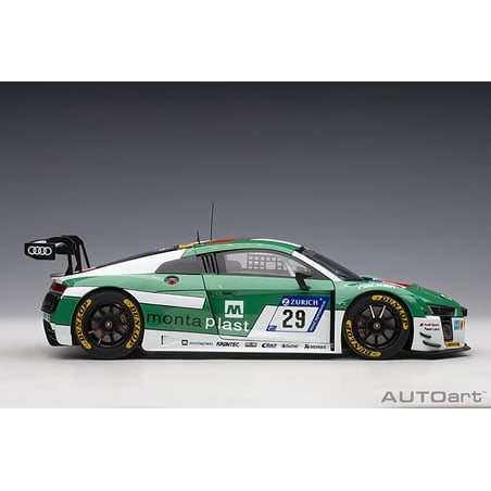 1:18 Audi R8 LMS 24HR Nurburgring 2017 No.29 Winner Drivers: K.Can Der Linde/C.Mies.C.De Phillippi/M.Winkelhock (AUTOart)