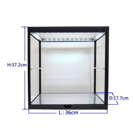 Triple9  1/18  Double showcase with LED lighting for model cars in scale 1/18