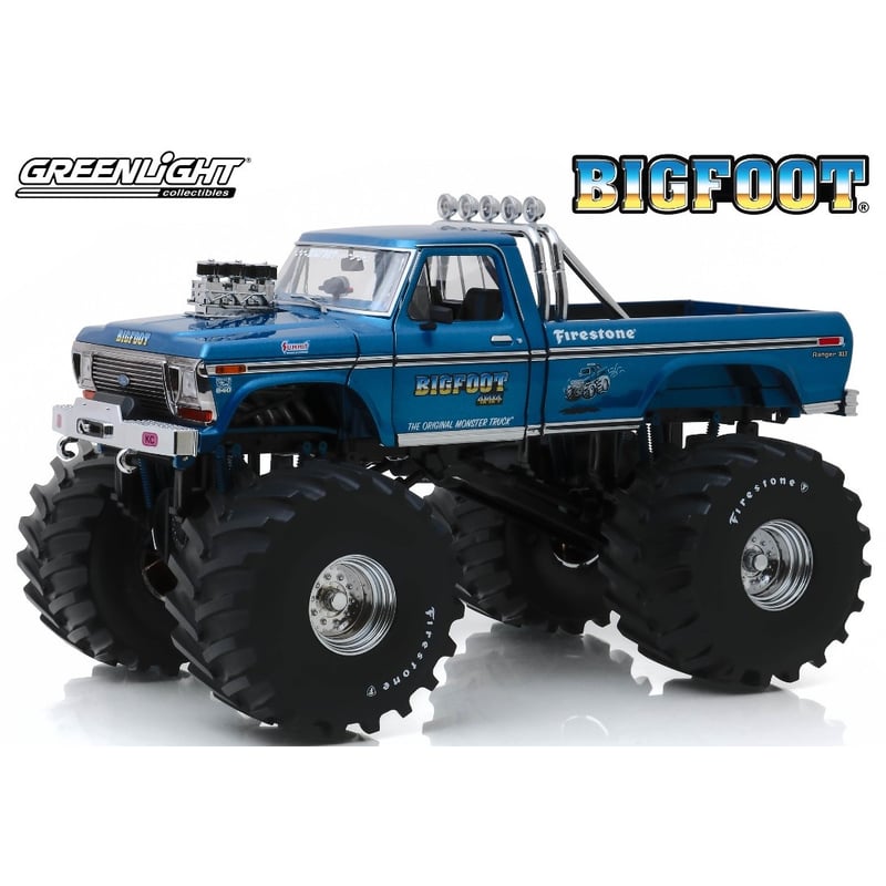 1:18 Ford F-250 Monster Truck with 66-Inch Tires 1974