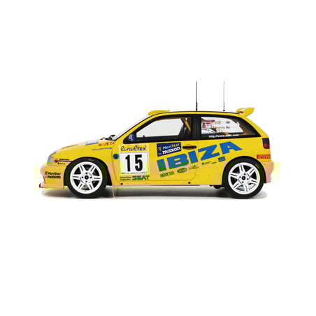 Otto Mobile 1/18 Seat Ibiza Kit Car GTi 16V EVO2 Team Repsol No.15 Rally Monte Carlo 1998 Harri Rovanpera / Voitto Silander