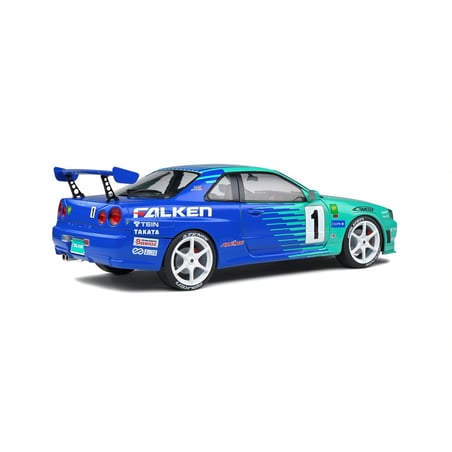 Solido 1/18  Nissan Skyline (R34) GT-R JGTC 2001 Falken No.1