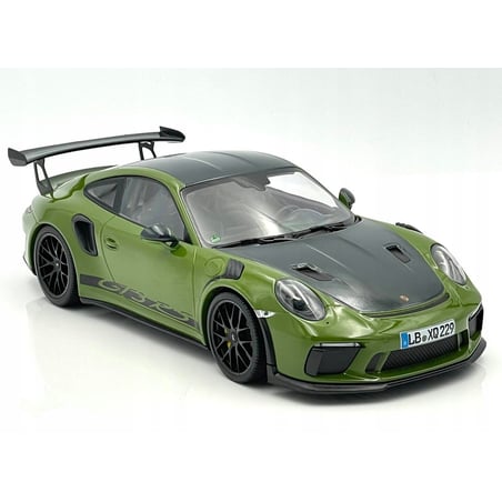 Minichamps 1/18 Porsche 911 GT3 RS (991.2) Weissach Package 2019 Wording black magnesium wheels