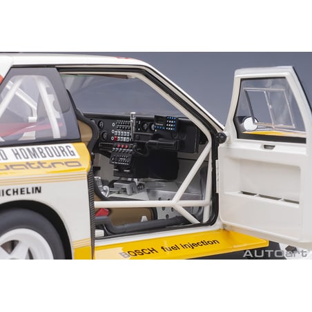 1:18 Audi Sport Quattro S1 Rally Monte Carlo 1986 W. Röhrl/C. Geistdörfer No.2