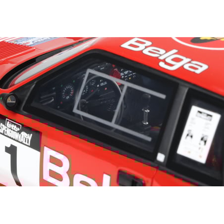 Otto Mobile 1/18 Toyota Celica Twin Cam Turbo Team Belga (Night Version) N.1Rally Haspengouw 1985 Juha Kankkunen/Fred Gallagher