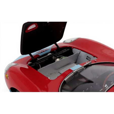 CMC 1/18 Ferrari 250 LM No.7 chassis. No.5895 Winner 12hrs Reims 1964, Graham Hill / Joachim Bonnier