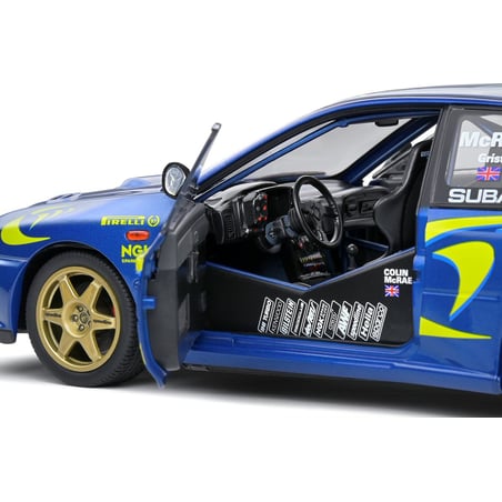 Solido 1/18 Subaru Impreza 22B Rallye Monte Carlo 1998 No.3 Colin McRae Nicky Grist
