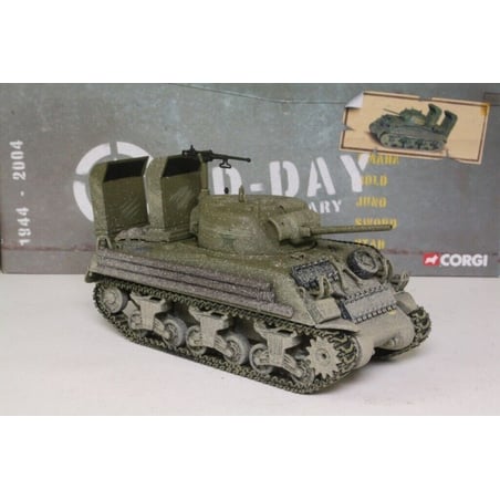Corgi 1/50 M4 A3 Sherman US Army Company A 741ST Tank Battalion, D-Day Normandy, France, June 6th 1944