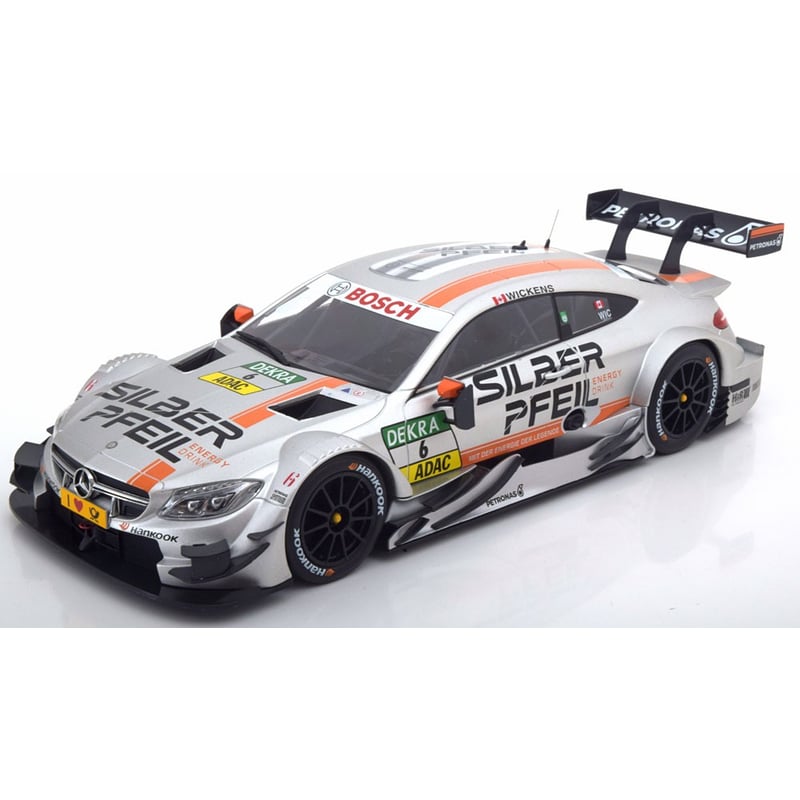 AutoCult  Mercedes Dealer Edition 1/18 Mercedes Benz C Class C63 AMG SILBERRPFEIL Energy, No.6, DTM Season 2016, Robert Wickens