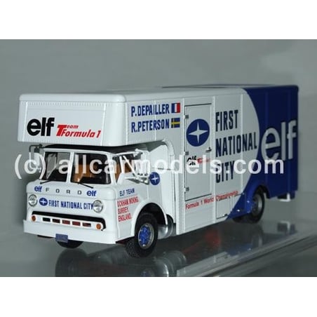 Exoto 1/43 Team ELF  F1 Tyrrel Car Transporter