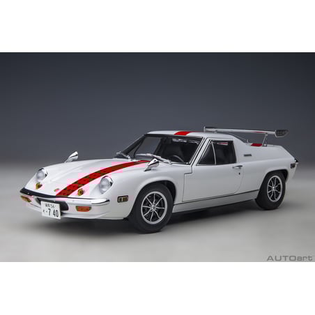 Autoart 1/18 Lotus Europa Special Comic Series 1975-1979 & Movie 1977  “The Circuit Wolf”(Circuit no Ōkami) Driver Yuya Fubuki
