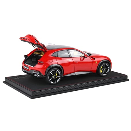 BBR 1/18 Ferrari Purosangue 2023 with panoramic roof Luxury pack Edition with Showcase