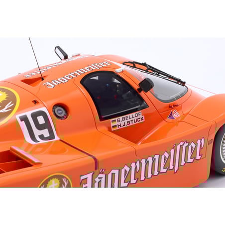 WERK83 1/12 Porsche 956B Brun Motorsport Jägermeister No.19 Winner 1000km Imola 1984 HansJoachim Stuck, Stefan Bellof
