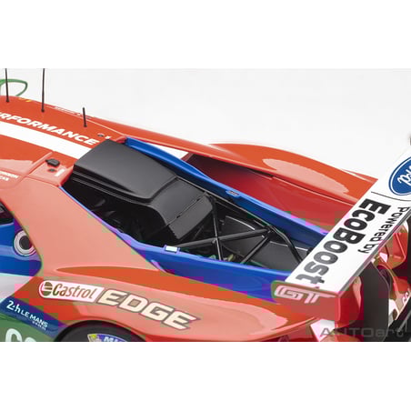 Autoart 1/18 Ford GT Le Mans 2016 No.66 B.Johnson/S.Mucke/O.Pla