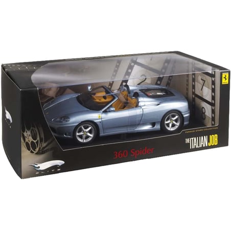 Mattel/Hotwheels 1/18 Ferrari 360 Modena Spider The Italian Job Elite Series