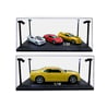 Triple9 1/18 Acrylic Single Showcase with 4 mobile LED lamps for model cars in scale 1/18 or 1/24