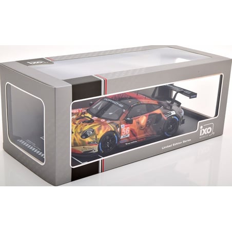 IXO 1/18 Porsche 911 RSR No.56 Winner LMGTE AM 24h LeMans 2019 Team Project Jörg Bergmeister/Patrick Lindsey/Egidio Perfetti