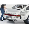 Schuco 1/18 Porsche 911 Röhrl x911 with Figure (1974 Porsche 911 G)