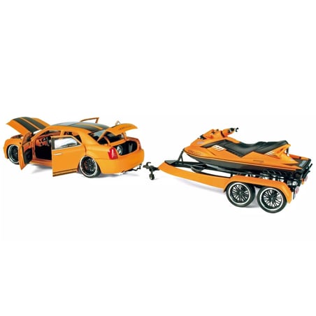 Norev 1/18 Chrysler 300 by Parotech & Jet Ski Parotech 2007